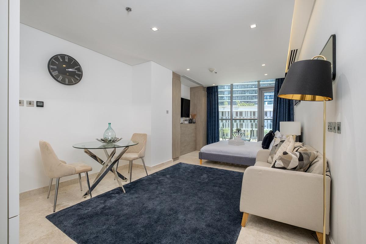 Furnished studio steps from Burj Khalifa