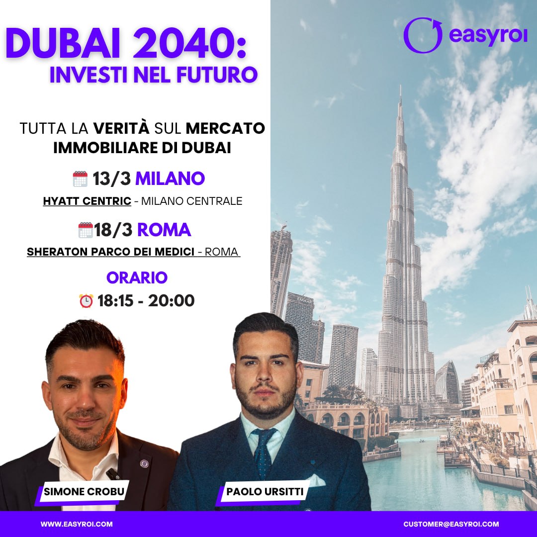 Dubai 2040 — Investire nel Futuro